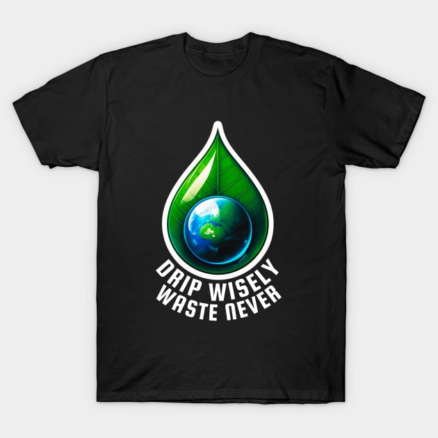 Conserve Water, Preserve Lif Essential T-Shirt by TaansCreation 